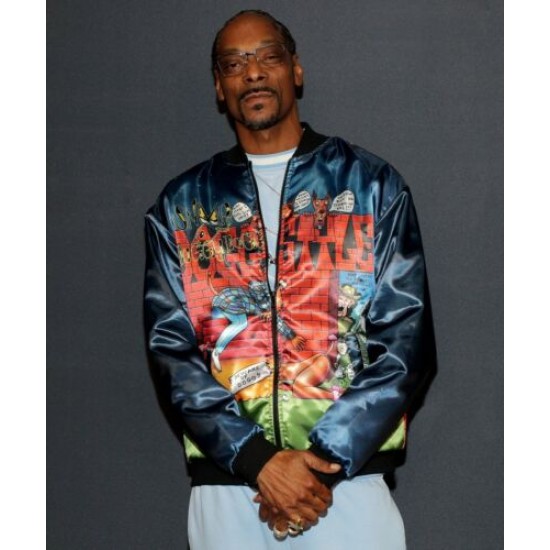 Men’s Snoop Dogg Doggy Style Bomber Jacket