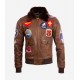 Men’s Vintage Pilot Flight Bomber Jacket