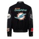 Miami Dolphins Black Varsity Jacket