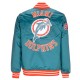 Miami Dolphins Heavyweight Satin Jacket