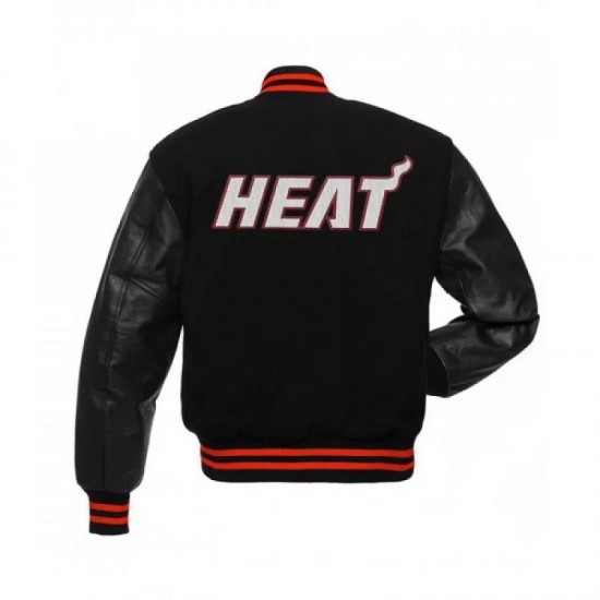 Miami Heat NBA Varsity Bomber Jacket