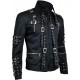 Michael Jackson Bad Leather Jacket Black Bad Jacket