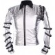 Michael Jackson King Of Pop Bad Concert Satin Jacket