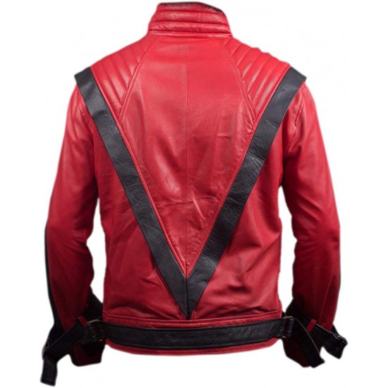 Michael Jackson Red Thriller Jacket