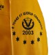 Michael Schumacher Yellow leather Ferrari jacket