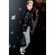 Miley Cyrus's Black Polyester Jacket