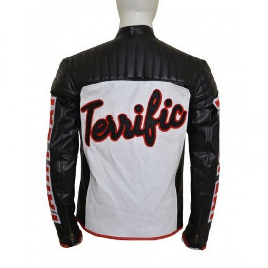 Mister Terrific Fair Play Game Leather Jacket