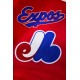 Montreal Expos Retro Classic Red Wool Varsity Jacket