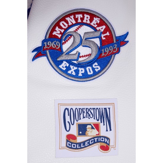 Montreal Expos Retro Classic Red Wool Varsity Jacket