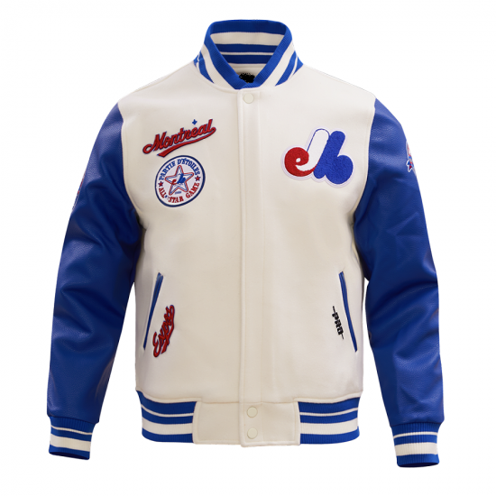 Montreal Expos Retro Classic Wool Varsity Jacket