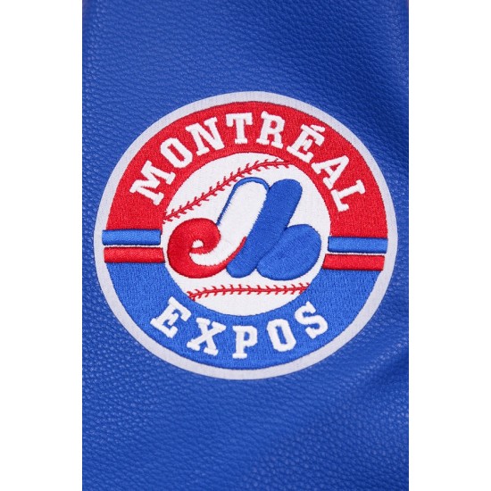 Montreal Expos Retro Classic Wool Varsity Jacket