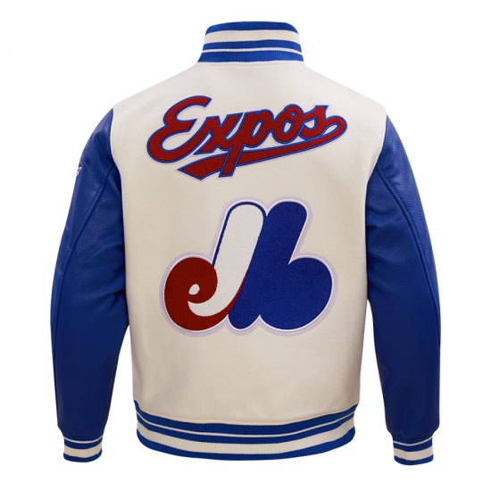 Montreal Expos Retro Classic Wool Varsity Jacket