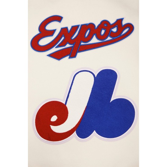 Montreal Expos Retro Classic Wool Varsity Jacket