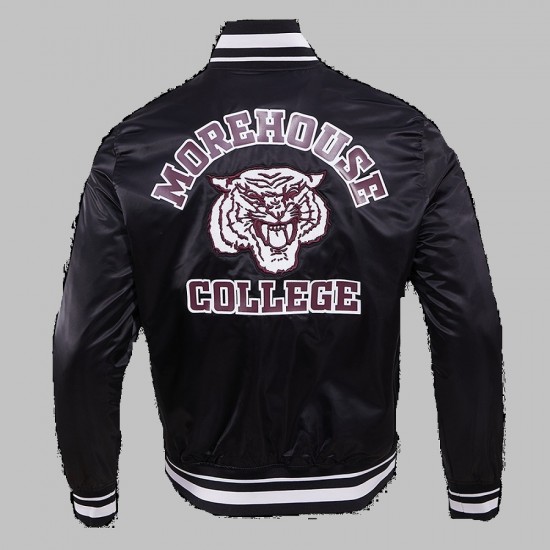 Morehouse College Classic Rib Satin Jacket