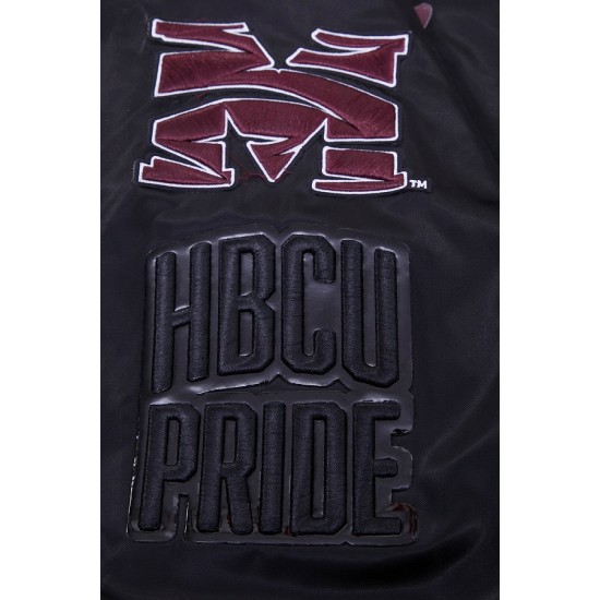 Morehouse College Classic Rib Satin Jacket