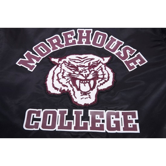 Morehouse College Classic Rib Satin Jacket