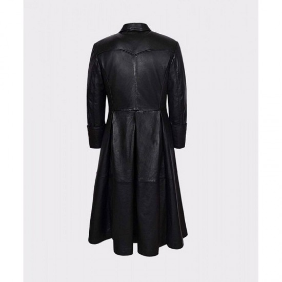 Morpheus The Matrix Laurence Fishburne Alligator Coat