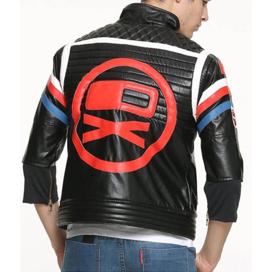 My Chemical Romance Gerard Way MCR Party Poison Black Leather Jacket