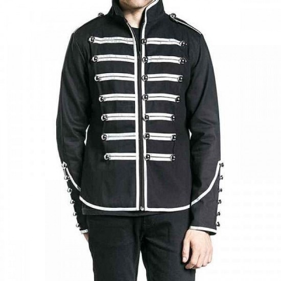 My Chemical Romance Gerard Way MCR Party Poison The Black Parade Military Jacket