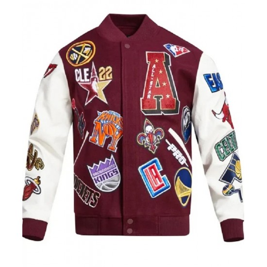 NBA All Star Cleveland 2023 Varsity Jacket