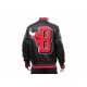 NBA Chicago Bulls Mash Up Logo Satin Men's Jacket