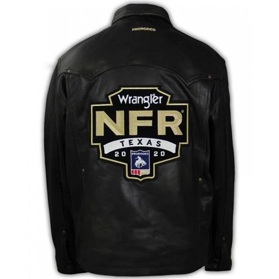 NFR Contestant Leather Jacket