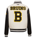 NHL Boston Bruins Retro Classic Womens Varsity Jacket