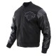 NY Knicks All Black Varsity Jacket