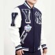 NY Yankees MBL Mash Up Logo Letterman Varsity Jacket