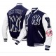 NY Yankees MBL Mash Up Logo Letterman Varsity Jacket