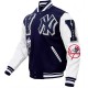 NY Yankees MBL Mash Up Logo Letterman Varsity Jacket