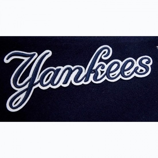 NY Yankees MBL Mash Up Logo Letterman Varsity Jacket