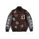 Negro League Baseball Brown Varsity Jacket