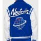 Neutrals Country Club Blue Varsity Jacket