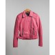 New Barbie Pink Leather Jacket