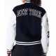 New Era Womens Black Varsity Jacket