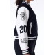 New Era Womens Black Varsity Jacket