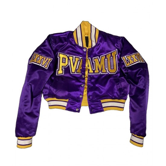 New Prairie View A M University Varsity Jacket