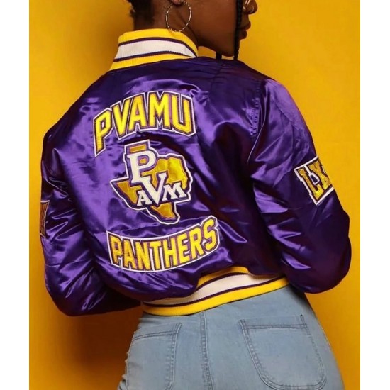 New Prairie View A M University Varsity Jacket