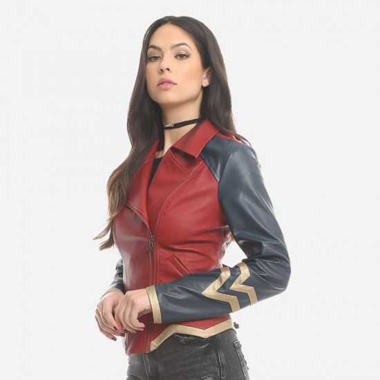 New Wonder Woman Leather Jacket