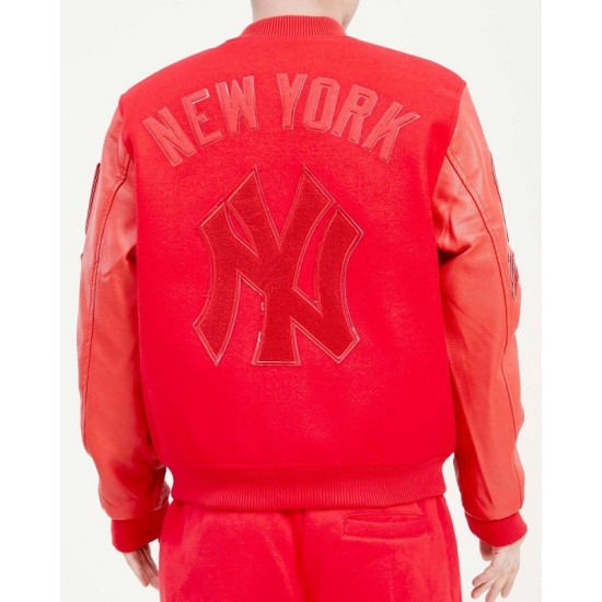 New York Yankees MLB Classic Triple Red Jacket