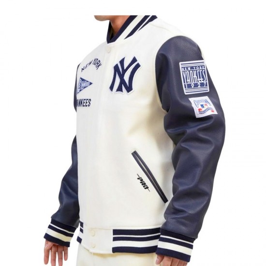 New York Yankees Retro Classic Wool Varsity Jacket