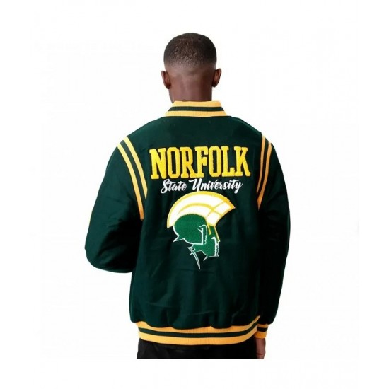 Norfolk State University Unisex Varsity Jacket