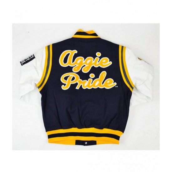 North Carolina A&T State University Aggie Pride Varsity Blue Jacket