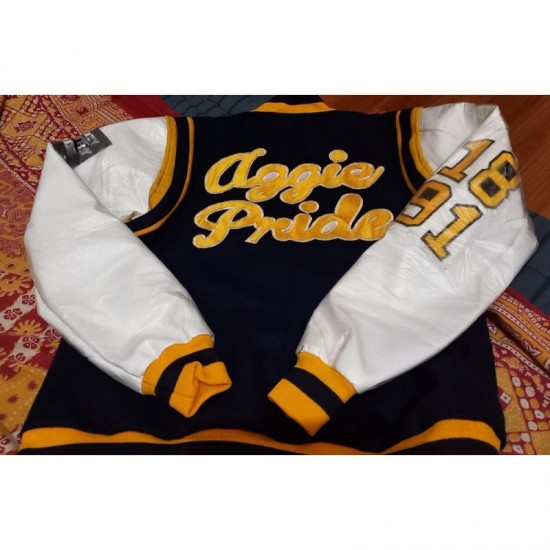 North Carolina A&T State University Aggie Pride Varsity Blue Jacket