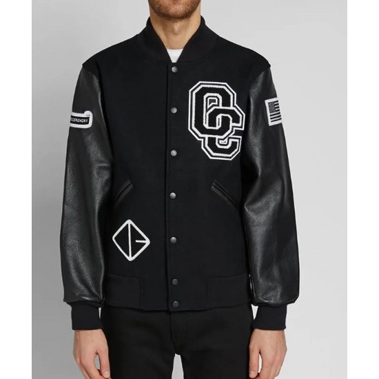 OC Opening Ceremony Black Varsity Jacket