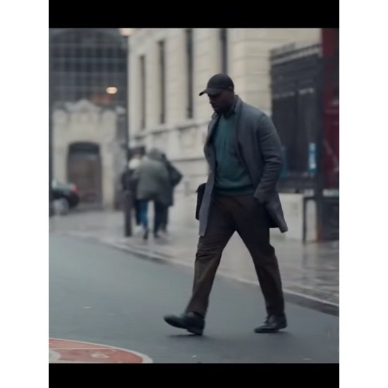 Omar Sy Arsene Lupin Grey Coat