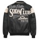 Pelle Pelle 78 Soda Club Plush Black Leather Jacket