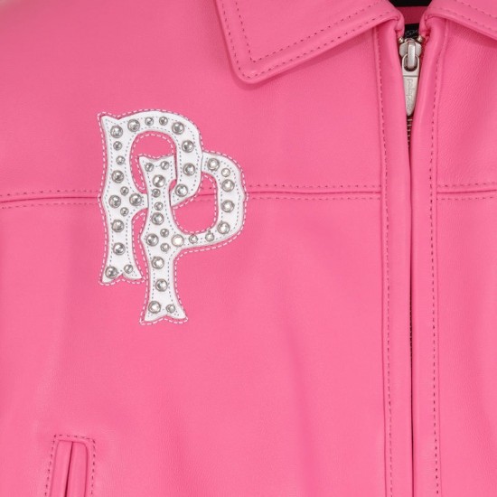 Pelle Pelle American Briuser Plush PInk leather Jacket