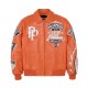 Pelle Pelle American Bruiser Leather Varsity Bomber Jacket